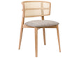 Coffee Wicker Chair