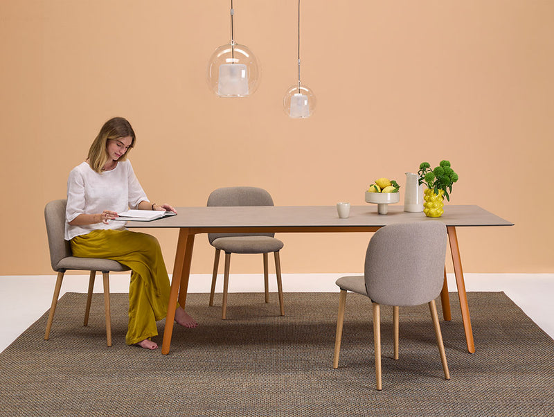 Mentha Upholstered Timber Chair