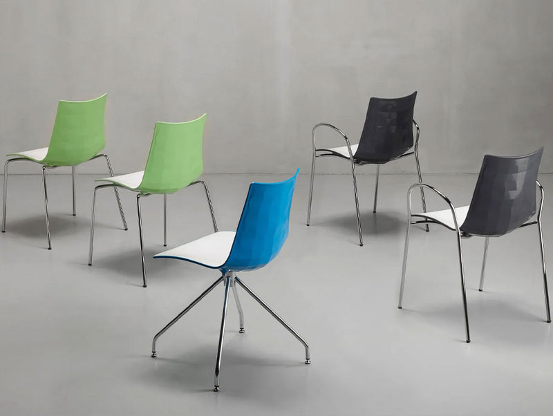 Zebra BiColour Side Chair