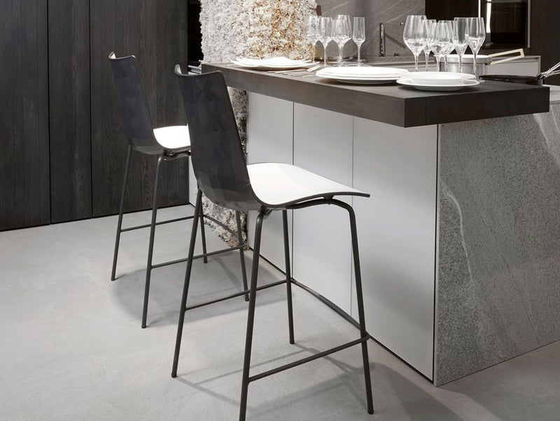 Zebra BiColour Stool