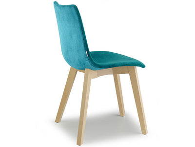 Zebra Timber Upholstered Chair