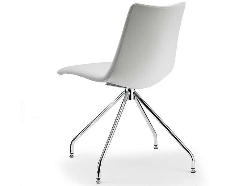 Zebra Upholstered Swivel Chair