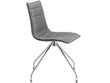 Zebra Upholstered Swivel Chair