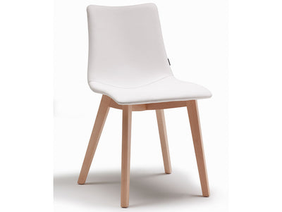 Zebra Timber Upholstered Chair
