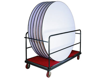 Round Folding Table Trolley